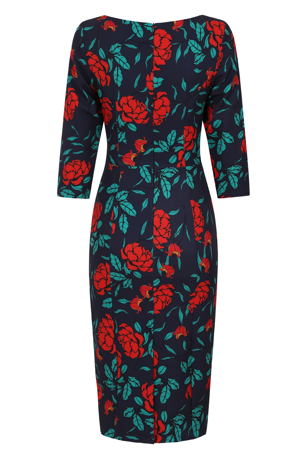 Dahlia Rose Wiggle Dress